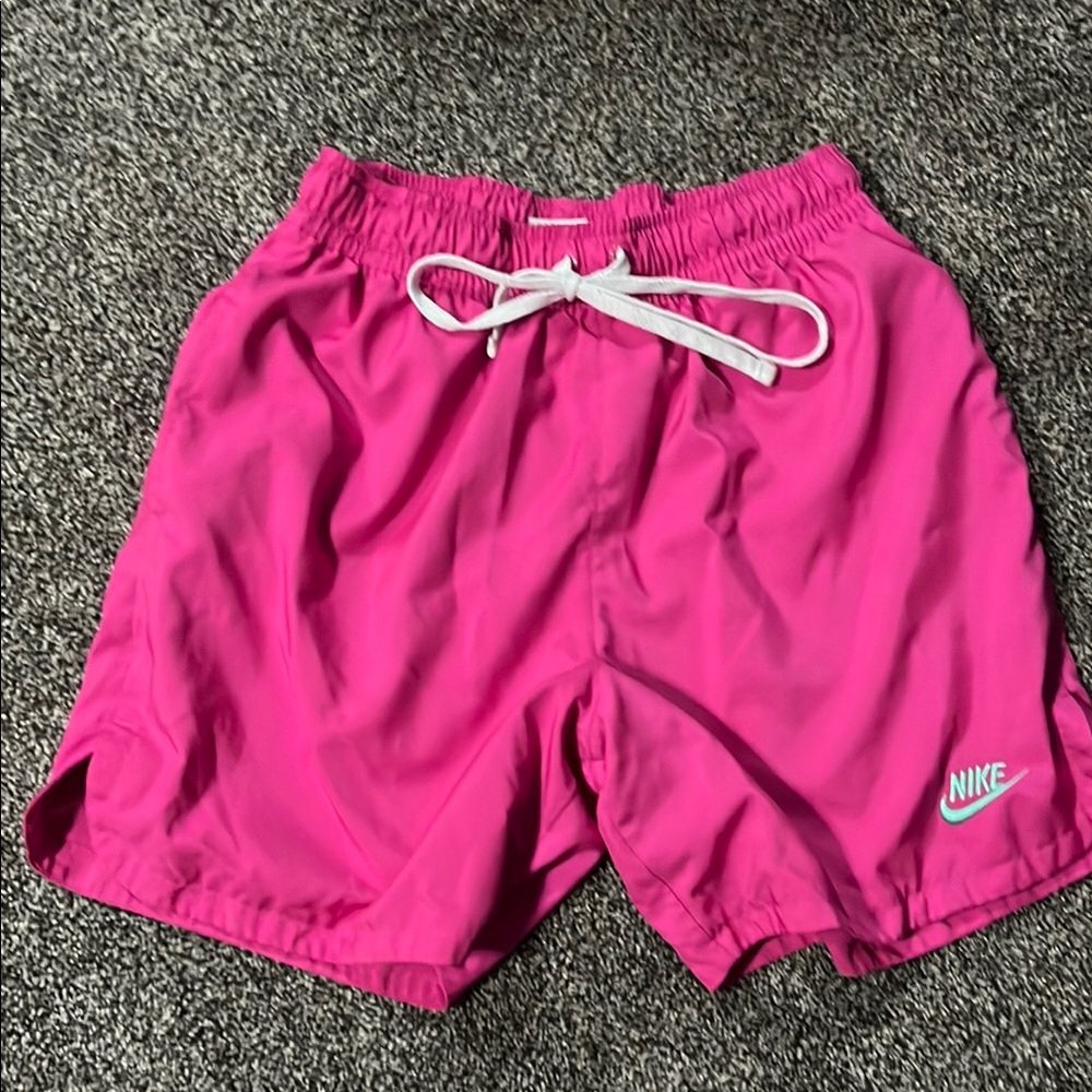 Nike Pink Swim Shorts